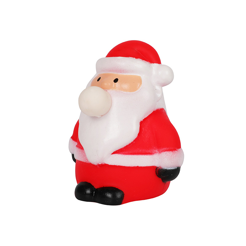 Santa Claus Bubble Blowing Squeeze Toy