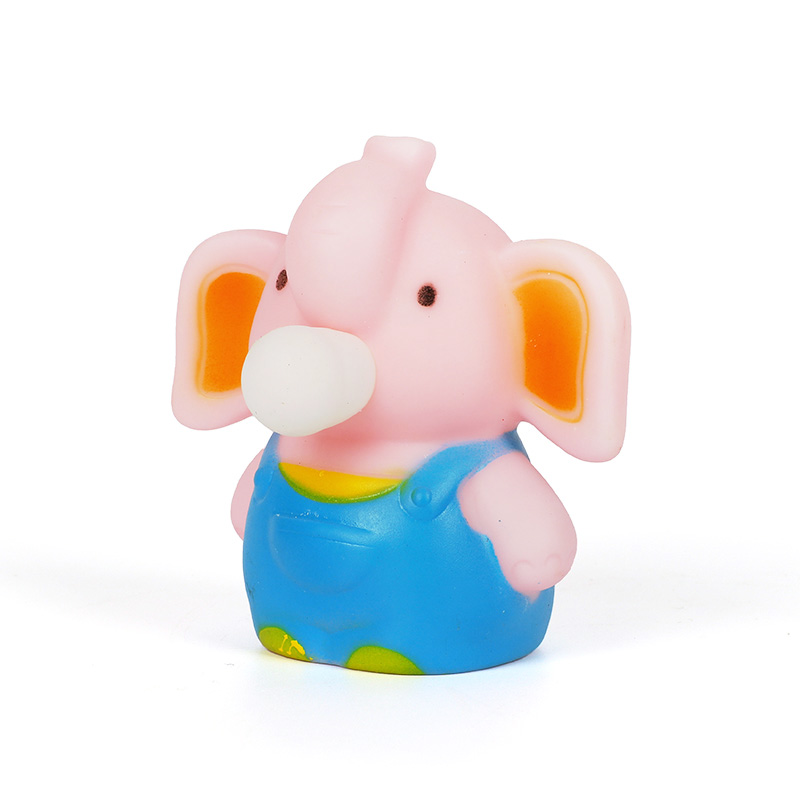 Pink Elephant Bubble Blowing Squeeze Toy