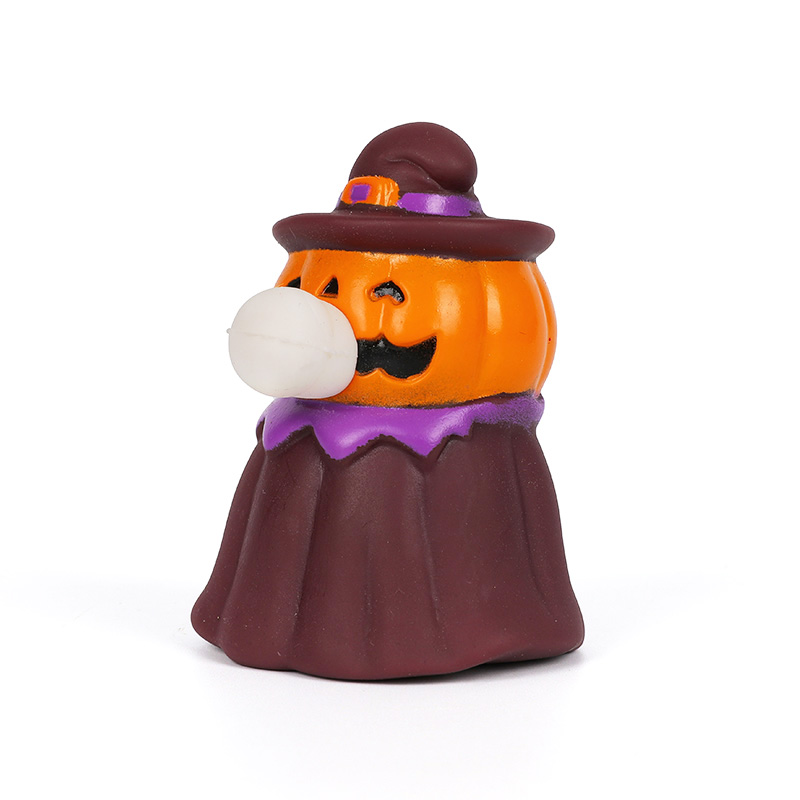 Halloween Pumpkin Ghost Bubble Blowing Squeeze Toy